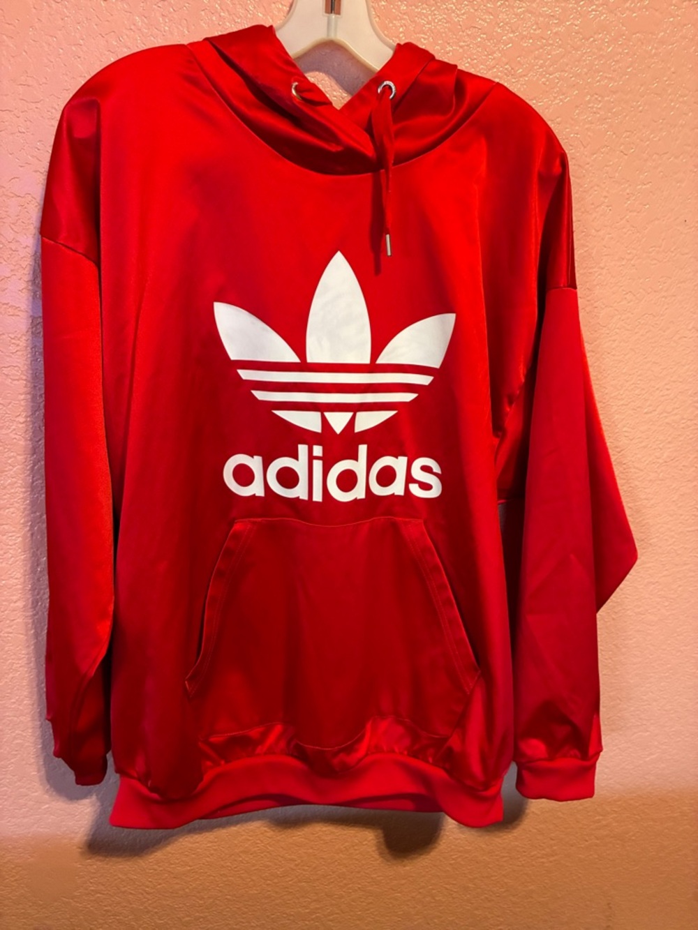 Adidas’s Red Hoodie